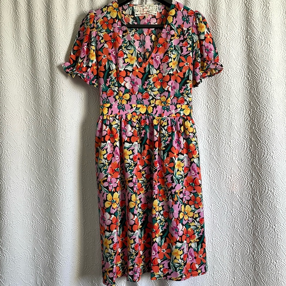 Colorful Floral Dress